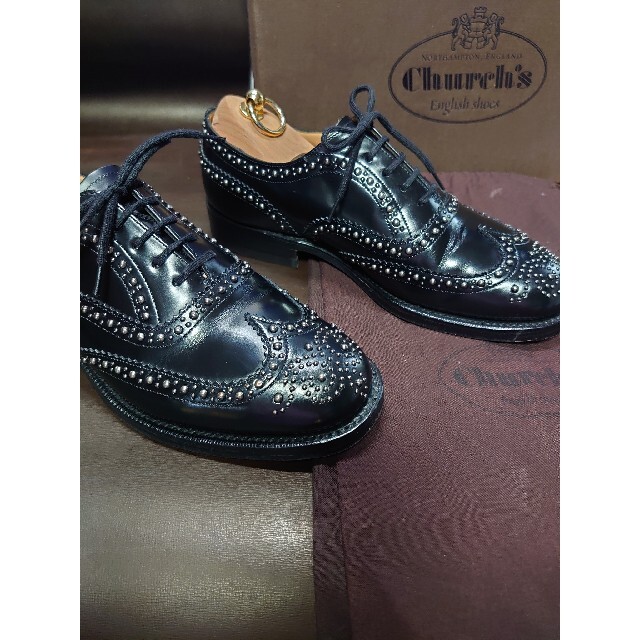 Church's - チャーチ バーウッド2S 81 60G church's スタッズの通販 by