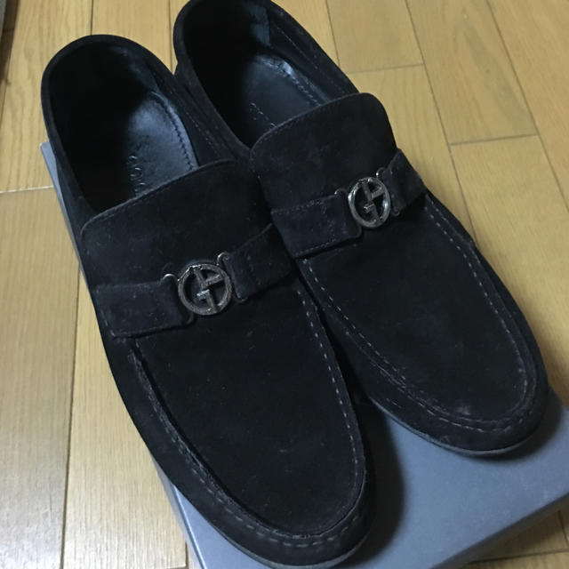 GIORGIO ARMANI - ジョルジオアルマーニ靴25センチ美品の通販 by che
