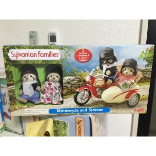 EPOCH - シルバニアファミリー 海外 あらいぐま バイク&サイドカー
