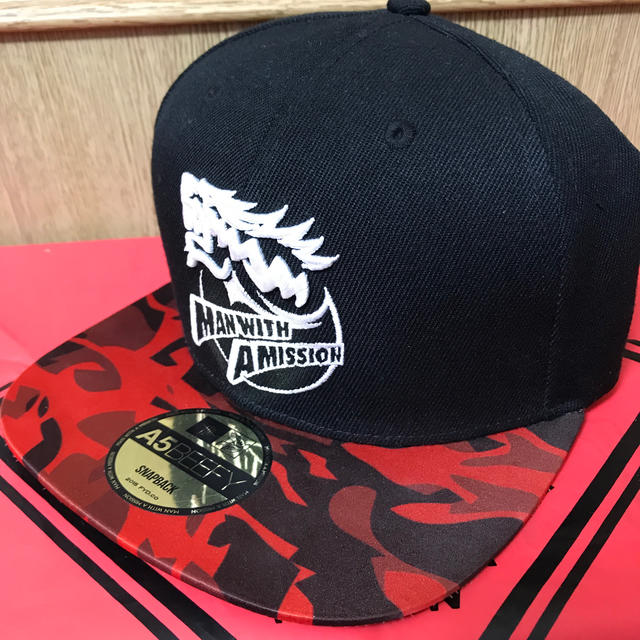 MAN WITH A MISSION - マンウィズ/man with a mission/5周年キャップ