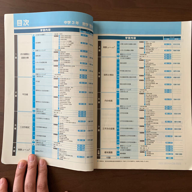 明光義塾で使用 問題集 I ワーク 数学 中学3年 高校受験 問題集 参考書