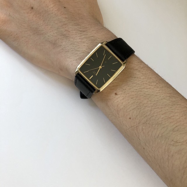 SEIKO - SEIKO スクエア メンズクォーツ腕時計 電池あり ベルト未使用