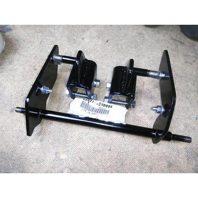 新品 エイプ50 100 ツインサスアダプター KBC製 Wサスの通販 by