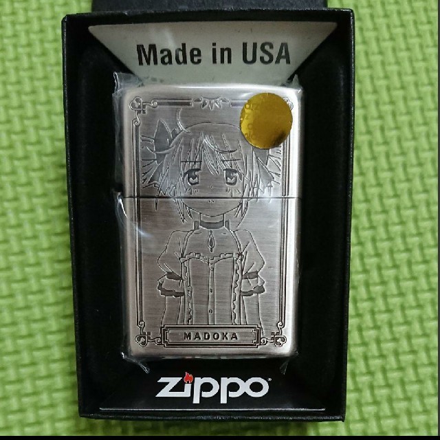 ZIPPO - 魔法少女まどか☆マギカ ジッポーライター 鹿目まどか メタル