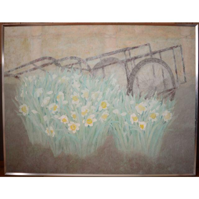 作品名 「夢想」 岩絵の具】東山魁夷の流派 作品名 「夢想」 岩絵の具