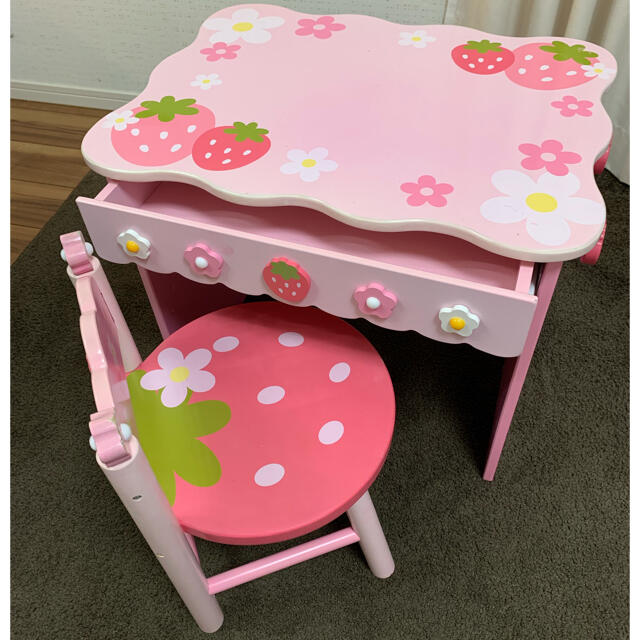 マザーガーデン 野いちご つくえチェアセット の通販 by yoshio's shop