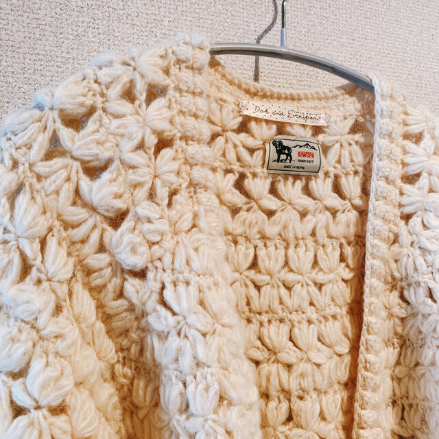 Dot&Stripes CHILDWOMAN - ネパール ハンドニット カーディガンの通販