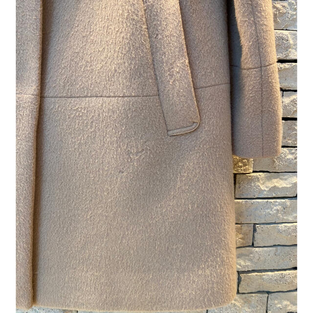 QUEENS COURT - クイーンズコート フォックスファー付コートの通販 by