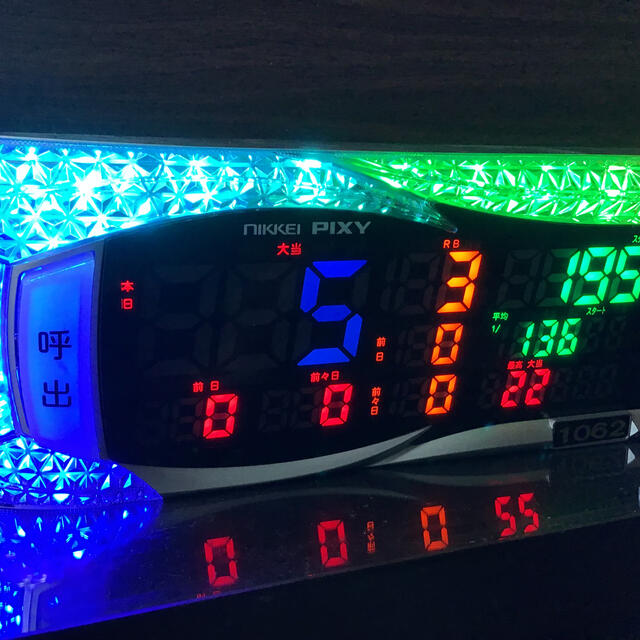 差枚数表示 ピクシー2ndパチスロ用データカウンター 家庭用電源対応の