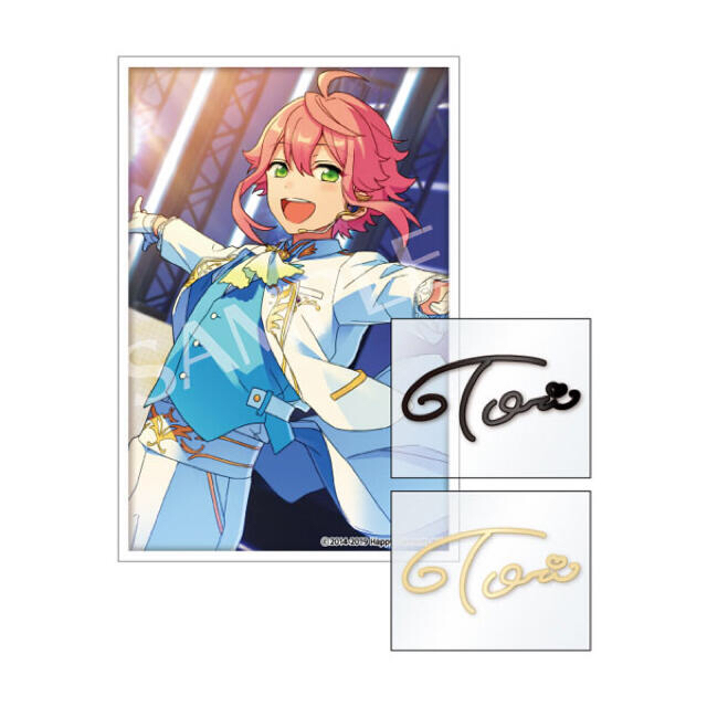 新品☆あんスタ☆fine【姫宮桃李】サインステッカー☆スターラメver.の