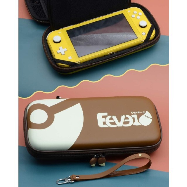 Nintendo Switch Lite専用 収納ケース ポケモン イーブイの通販 by ま