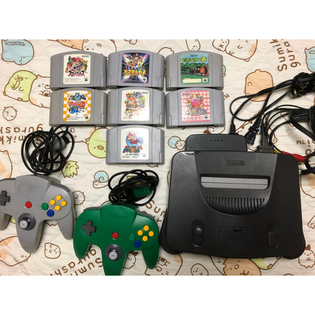 NINTENDO 64 - 64 ロクヨン 本体、コントローラー、カセットの通販 by