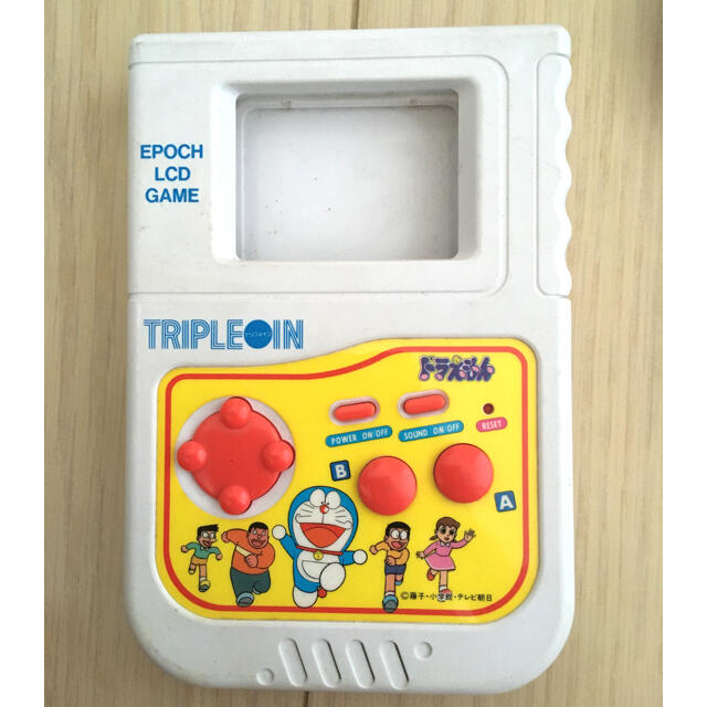 EPOCH - ※ジャンク品 エポック社 トリプルイン ドラえもん 携帯ゲーム
