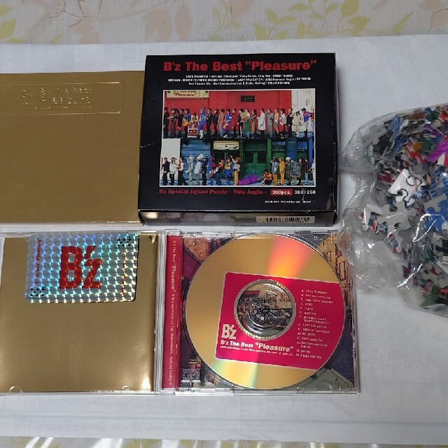付録の特製パズル付き、B'z The Best “Pleasure