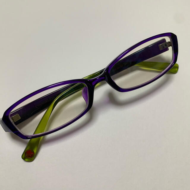 JINS - EVANGELION × JINS 眼鏡 碇シンジモデル 初号機カラーの通販 by