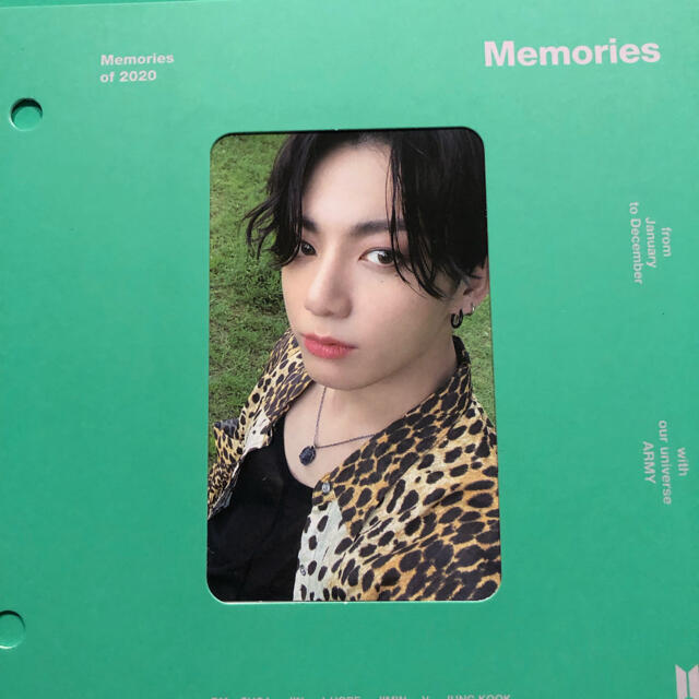 BTS 2018メモリーズ Memories ジョングク トレカ BTS JUNGKOOK