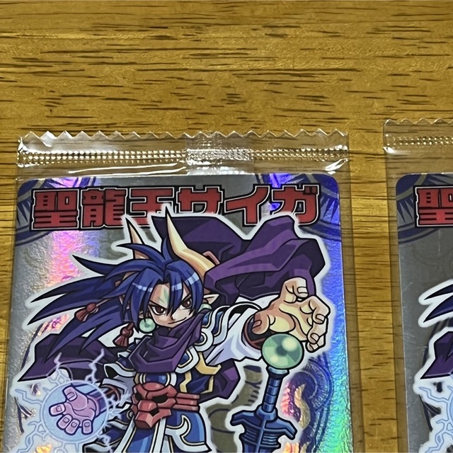 神羅万象チョコ 第一章 第一弾 光龍王サイガ 青龍王サイガの通販 by