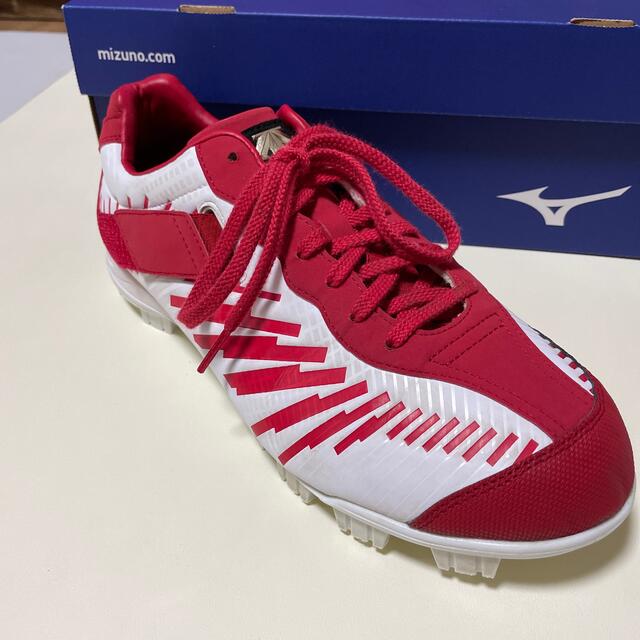 DESCENTE - コウノエベルト2(DESCENTE) 野球スパイク(赤)の通販 by ぼ