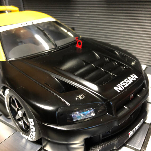激レア入手困難！オートアート1/18スカイラインGT-R34テストカーの通販