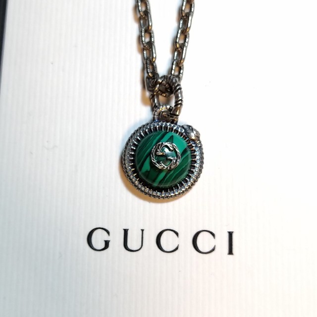 GUCCI - GUCCI GARDEN GGスネーク シルバーネックレス 吉井和哉 の通販