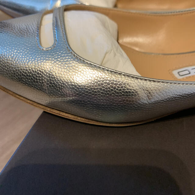 PELLICO - PELLICO シルバーフラットシューズの通販 by GAMMO