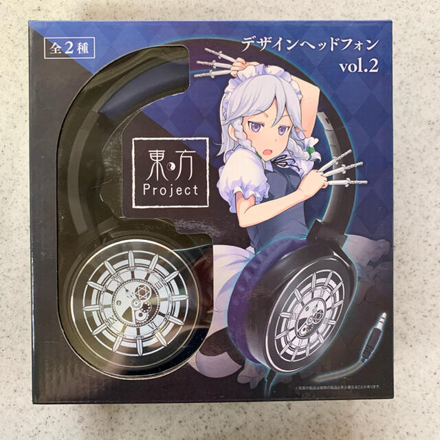 新品未使用品 東方project 十六夜咲夜 ヘッドホン ヘッドフォンの通販