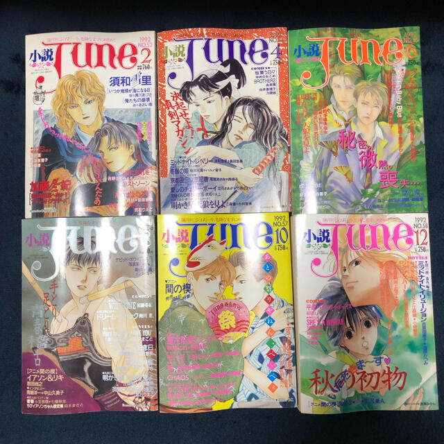 小説june ジュネ 2冊 まとめ売り 雑誌 Yahoo!オークション - 送料無料