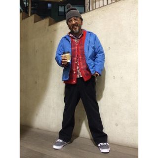 TENDERLOIN（ナイロンジャケット ・ ブルー・ネイビー/青色系）の