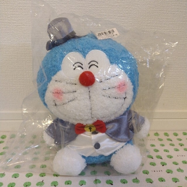 ドラえもん ウェディング お座りぬいぐるみ タキシード ☆おまけ付き
