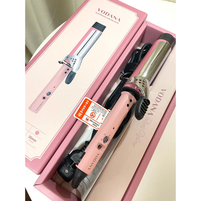 vodana 36mm グラムウェーブカールアイロン コテの通販 by lulu🐩's