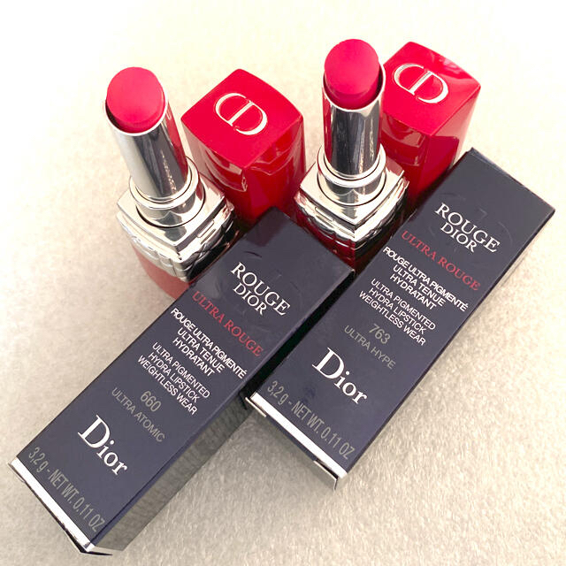 Christian Dior - 新品☆口紅2色セット660 763 ディオール ウルトラ