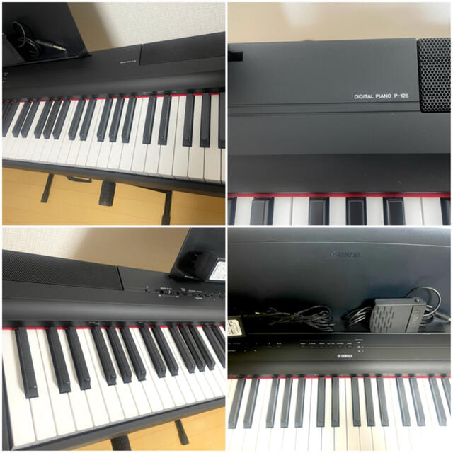 YAMAHA 電子ピアノ P-125B Yamaha P-125B デジタルピアノ 鍵盤楽器