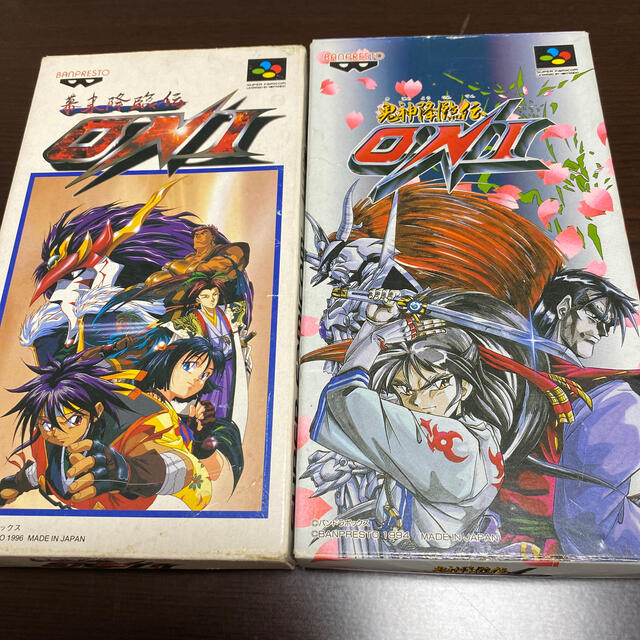 幕末降臨伝ONI 鬼神降臨伝ONI 箱、説明書付きの通販 by j j Mario｜ラクマ