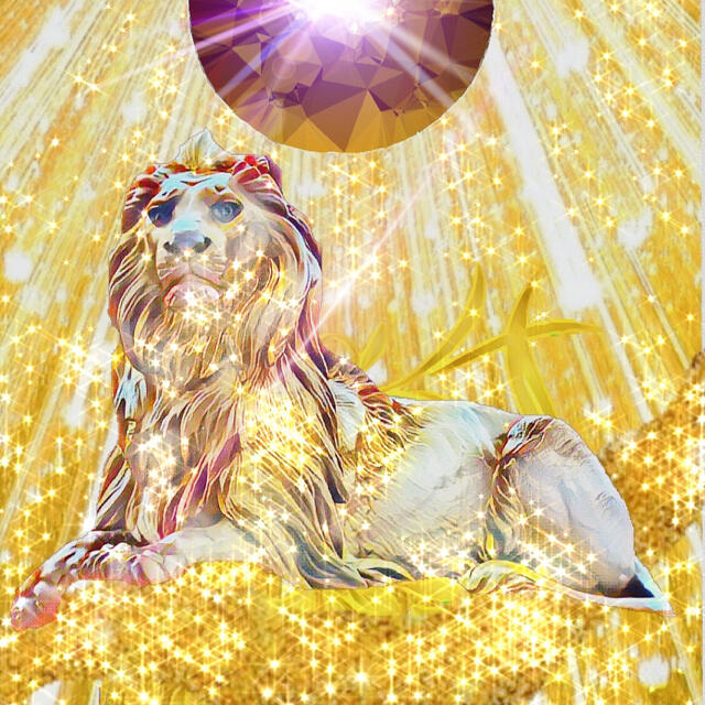 ☆開運 ライオン☆オシャレなインテリア 額付絵画風 風水 幸運 の通販