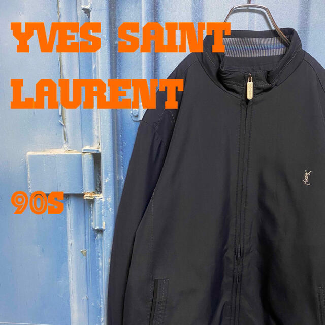 SAINT LAURENT - 希少 美品 90s イブサンローラン ナイロンジャケット