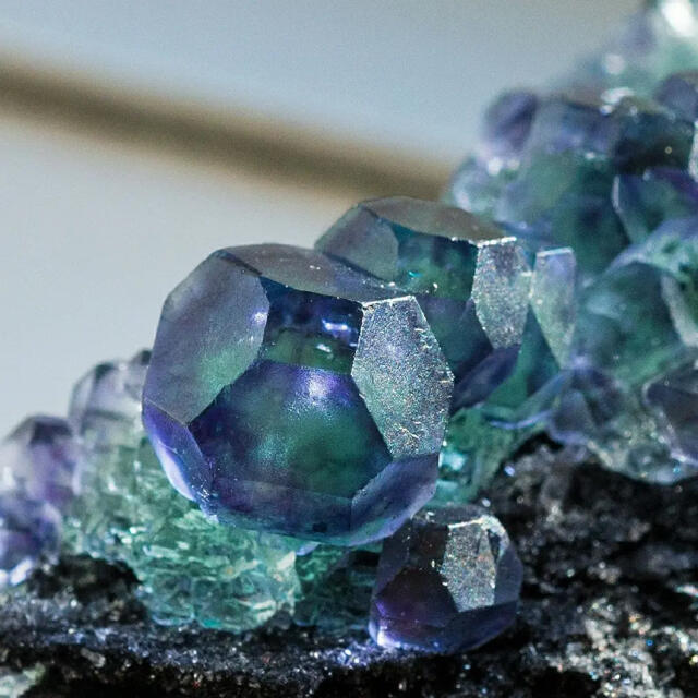 福建省 フローライト CF-169 天然石 原石 鉱物 標本 鉱石 蛍石の通販