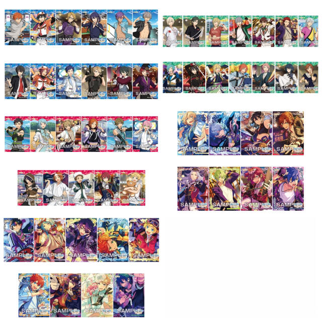 新品☆あんスタ☆MaM【三毛縞斑】クリアカード☆2点セットの通販 by