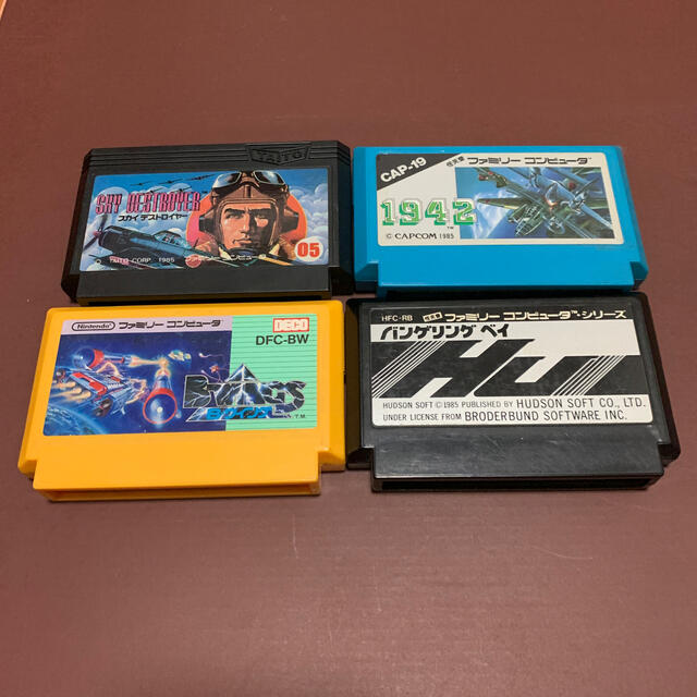 ファミリーコンピュータ - ファミコン 1942他 4本セットの通販 by せー