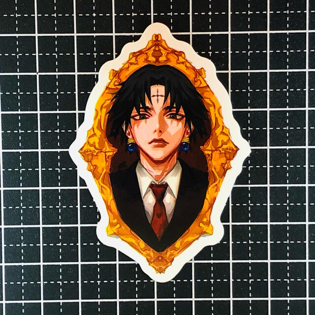 防水ステッカー HUNTER×HUNTER 幻影旅団 クロロ＝ルシルフルの通販 by