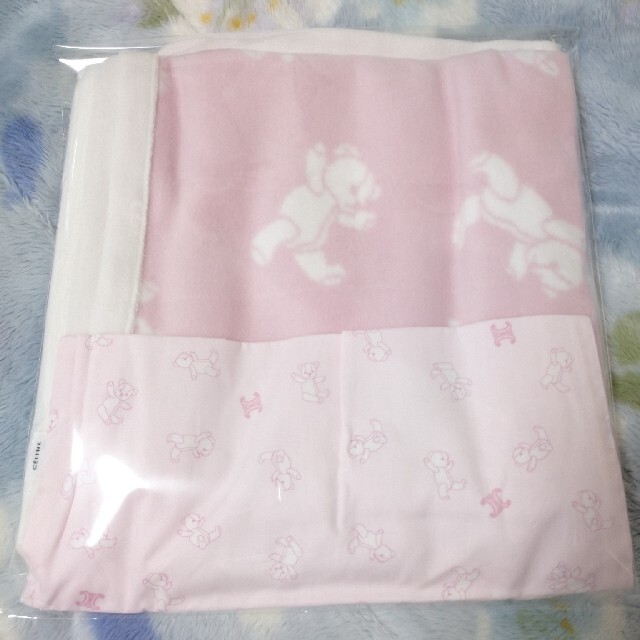 CELINE - 超希少☆*°CELINE(セリーヌ)ベビー綿毛布 ☆ブランケットにも