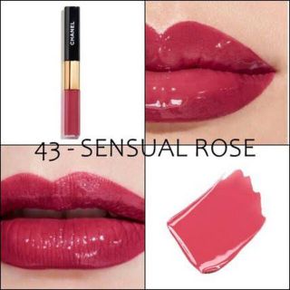 CHANEL - 未使用ルージュ デュオ ウルトラ トゥニュ / 43 センシュアル