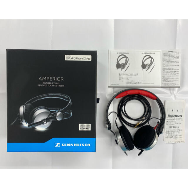 Sennheiser HD25 amperior 有線ヘッドホン シルバー ゼンハイザー HD