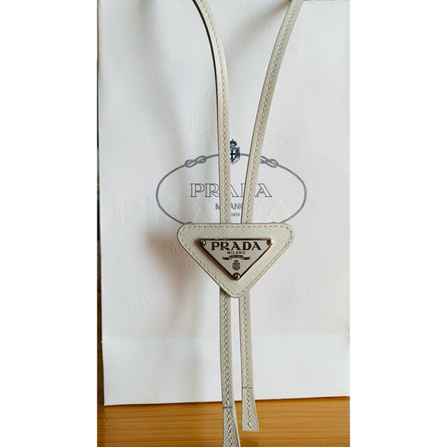 PRADA - 正規品 2020年 プラダ ループタイ 完売品 メンズ ボロタイ