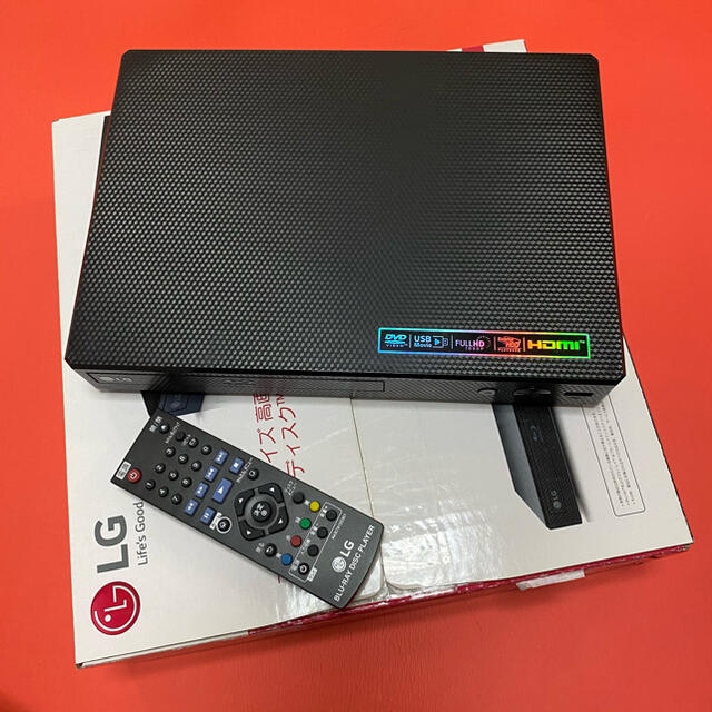LG Electronics - LG ブルーレイプレイヤー HDMIケーブル付属 BP250