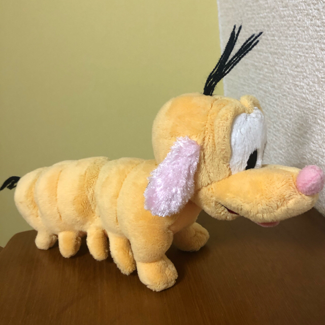 Disney - 不思議の国のアリス Disney ぬいぐるみ プルート ほうき犬