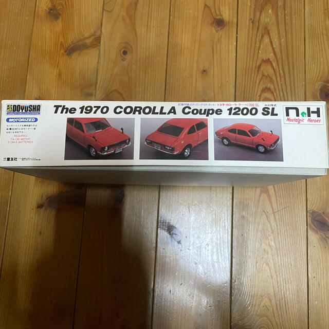 ドウシシャ - 1970年式/トヨタ/カローラ クーペ SL 1200/未組立