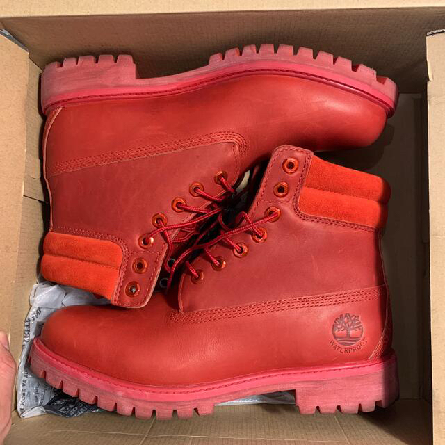 Timberland - Timberland ビビッド レッド 赤 27の通販 by 369