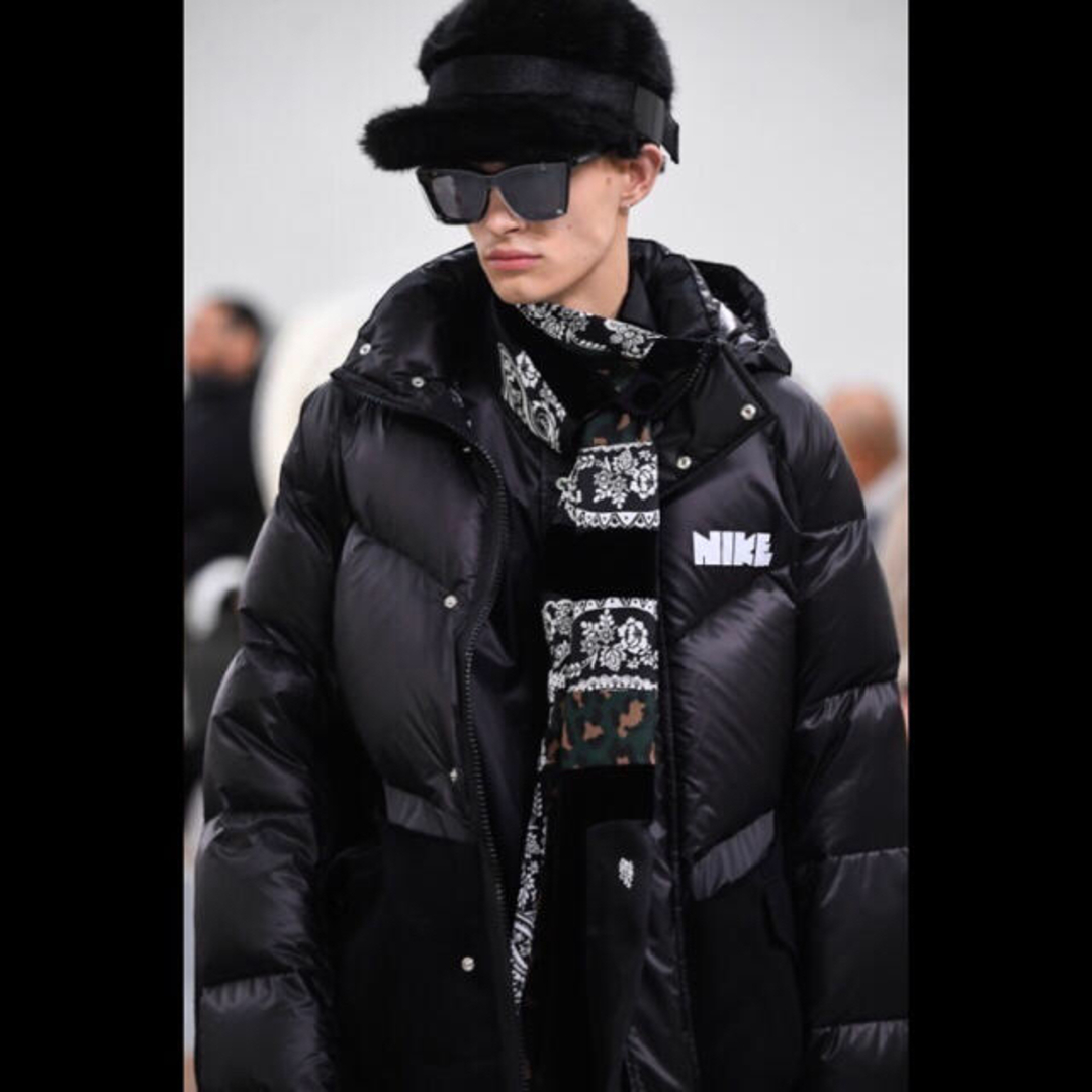 NIKE - ◇ NIKE × sacai 異素材ドッキングダウンジャケット ◇ の通販