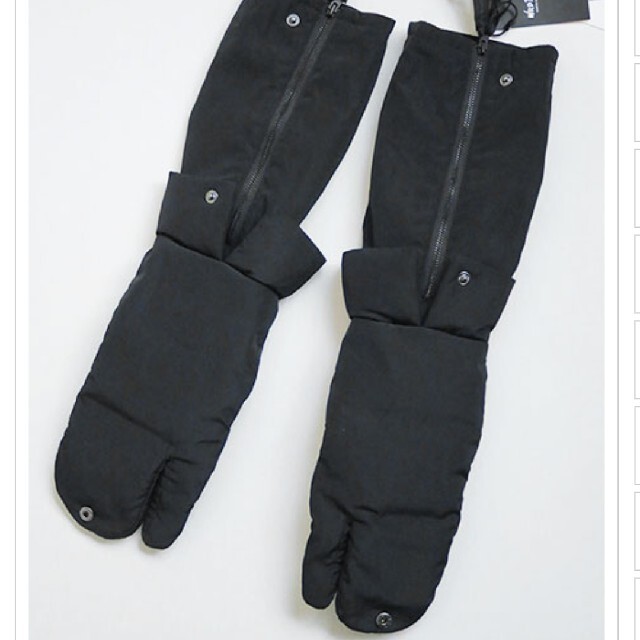 jun mikami × wildthings ダウングローブ クリーム JUN × WILD 紺／黒