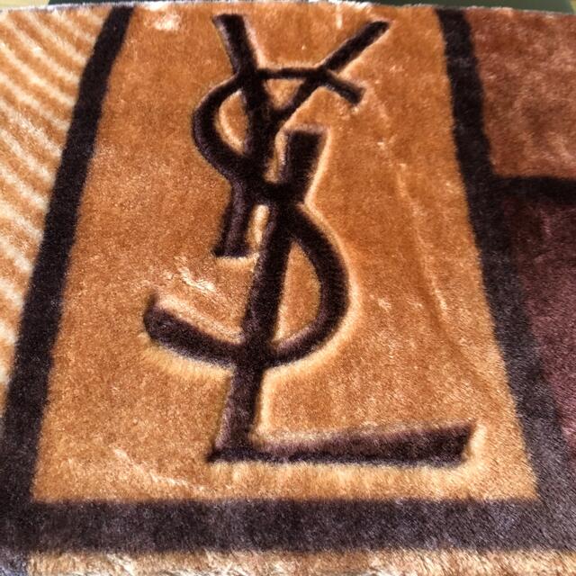 SAINT LAURENT - 【未使用】イブ・サンローラン ニューマイヤー毛布の